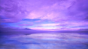 Background ppoint clouds purple white